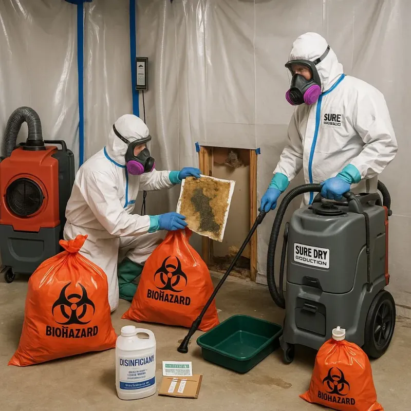 Contaminated Water Handling Protocols process in Crocker, WA
