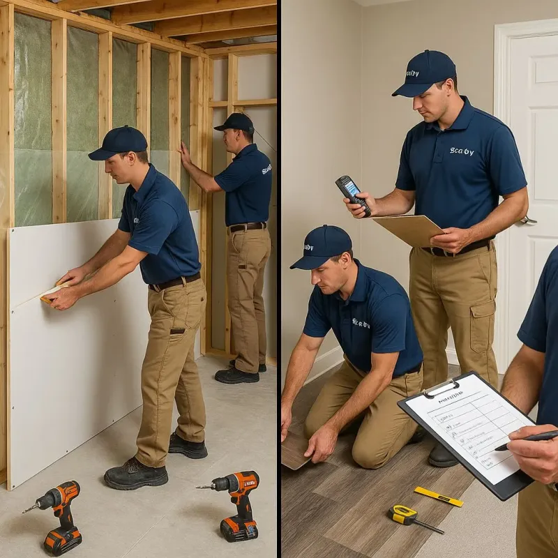 Repairs and Reconstruction process in Crocker, WA